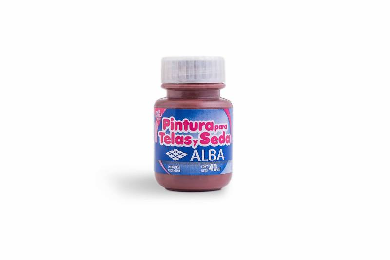 Pintura Para Telas Y Seda Alba 40 Ml - 517 Marroquí