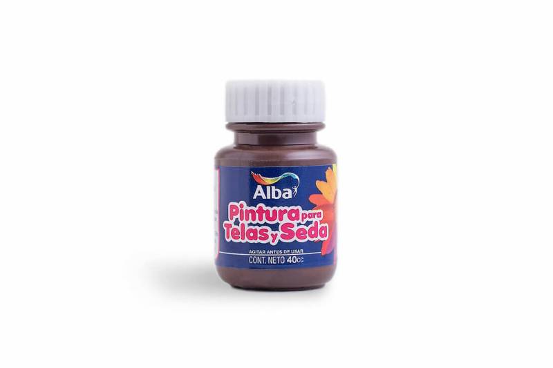 Pintura Para Telas Y Seda Alba 40 Ml - 518 Marrón Macao