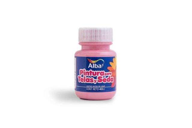 Pintura Para Telas Y Seda Alba 40 Ml - 527 Rosa Country