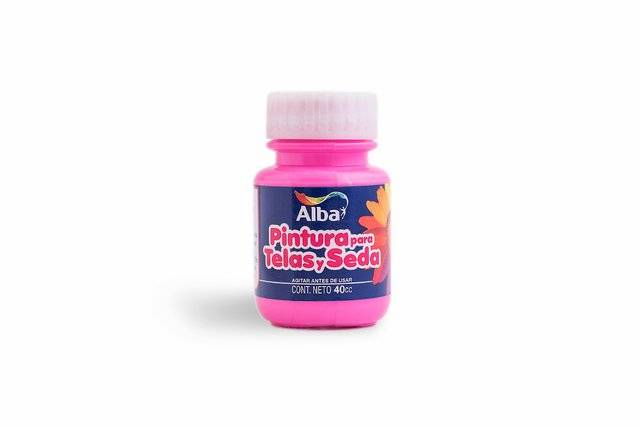 Pintura Para Telas Y Seda Alba 40 Ml - 528 Rosa Intenso