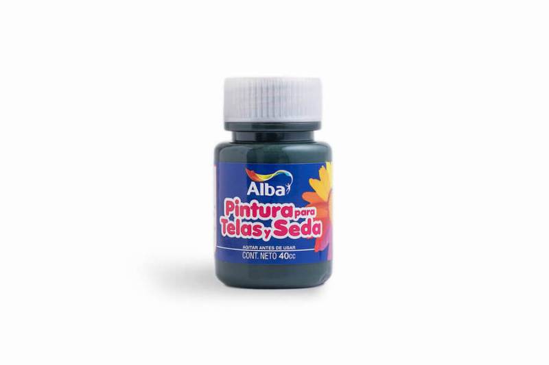 Pintura Para Telas Y Seda Alba 40 Ml - 555 Verde Pino