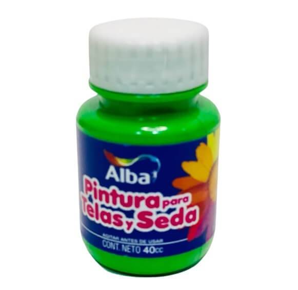 Pintura Para Telas Y Seda Alba 40 Ml - 557 Verde Claro