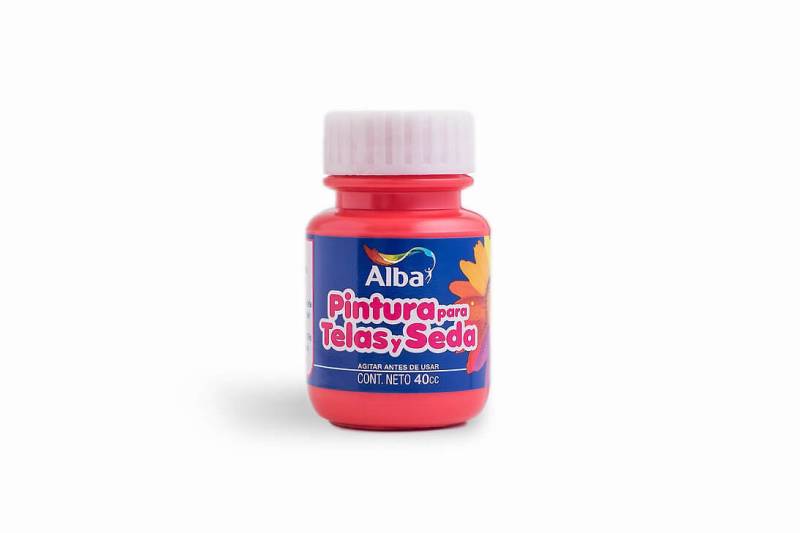 Pintura Para Telas Y Seda Alba 40 Ml - 586 Rojo Profundo
