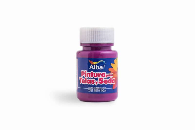 Pintura Para Telas Y Seda Alba 40 Ml - 590 Violeta Alpes
