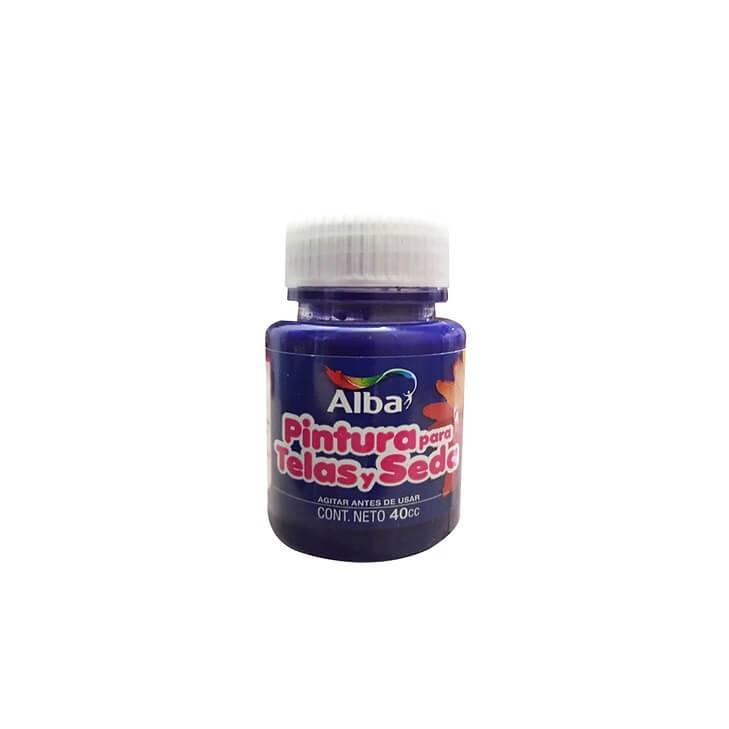 Pintura Para Telas Y Seda Alba 40 Ml - 591 Violeta Pensamiento