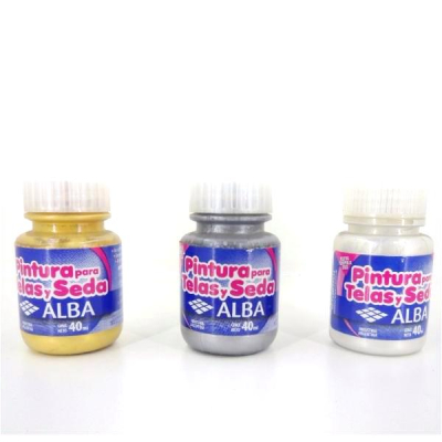 Pintura Para Telas Y Seda Alba 40 Ml - 577 Oro Nacarado