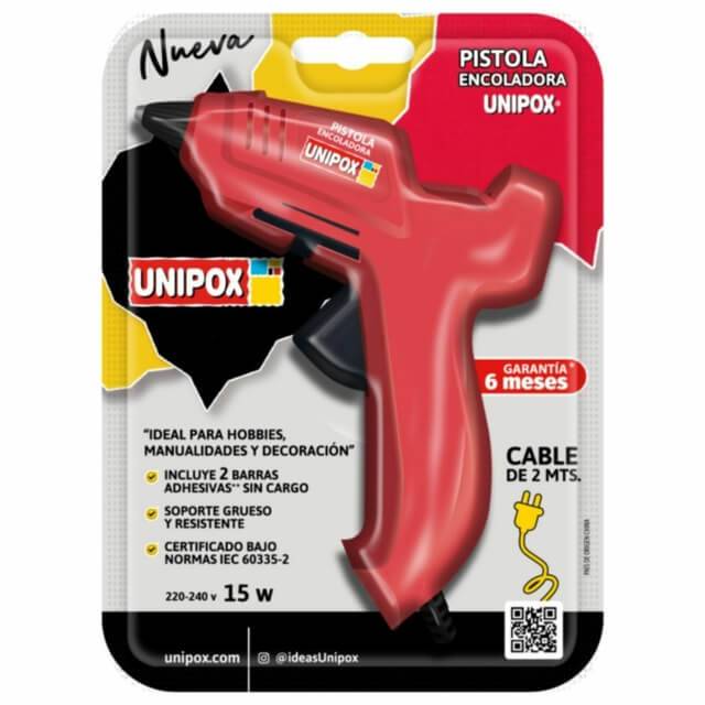 Pistola Encoladora Chica 15W Unipox