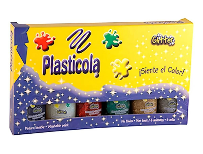 Plasticola Brillo 38 Grs Surtido Caja X 6 Unid