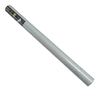 Rollo Autoadhesivo Lama 45X3 Mts Glitter Plata 504