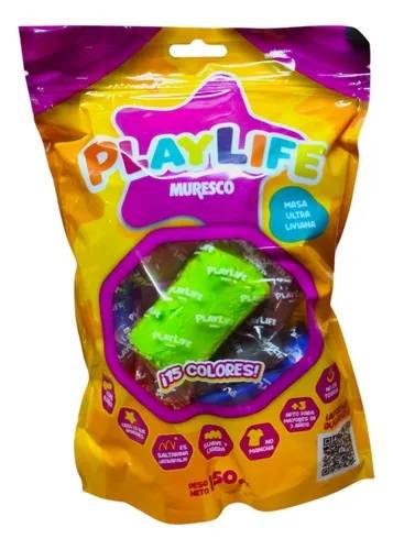 Masa Playlife Muresco P/Modelar Pack X 15 Un De 10Grs