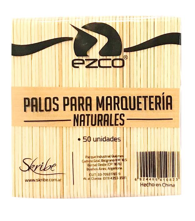 Palito Helado Natural Paq X 50 Unid Ezco