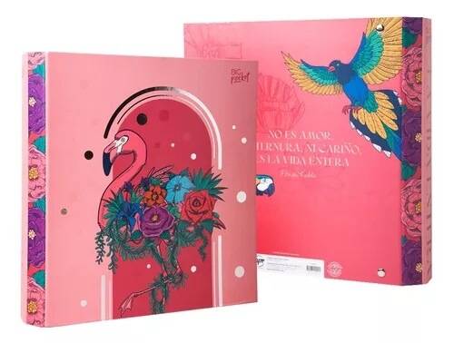 Carpeta 3Ø40Mm Escolar Ppr Frida Kahlo Cartone