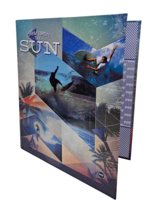 Carpeta 2Ø40Mm A4 Ppr Surf Cartoné