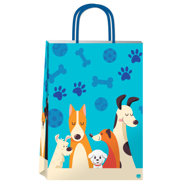 Bolsa P/Regalo Romipack Puppies 22X30