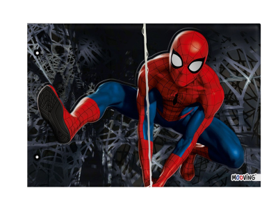 Carpeta C/Cordon N°5 Mooving Spiderman Cartoné 4101