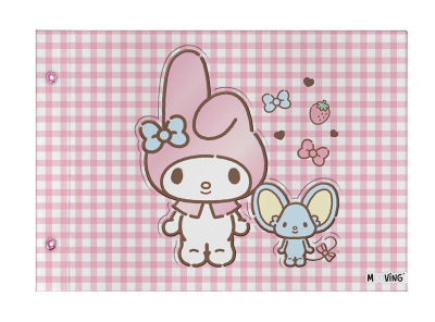 Carpeta C/Cordon N°5 Mooving My Melody Cartoné 4261