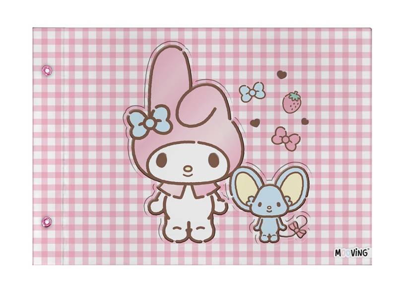 Carpeta C/Cordon N°5 Mooving My Melody Cartoné 4261