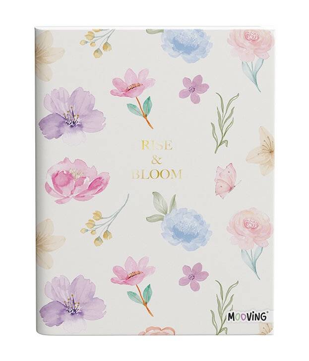 Cuaderno Mooving Cosido A Hilo T/Flex 48Hj Garden 9241