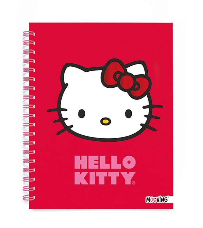 Cuaderno Mooving 16X21 C/Esp Td 80 Hjs Raya Hello Kitty 5165
