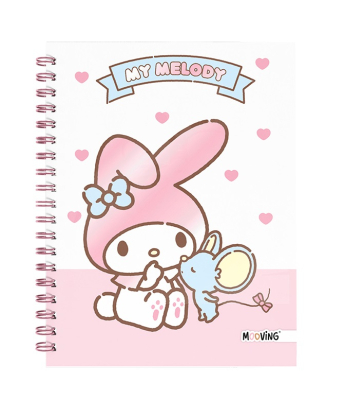Cuaderno Mooving 16X21 C/Esp Td 80 Hjs Raya My Melody 5261