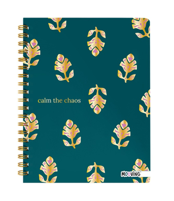 Cuaderno Mooving 16X21 C/Esp Td 80 Hjs Raya Boho 5269