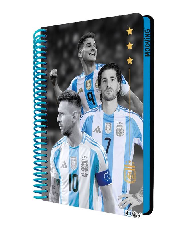 Cuaderno Mooving Pocket Premiun 96H Rayado Afa C/Sticker