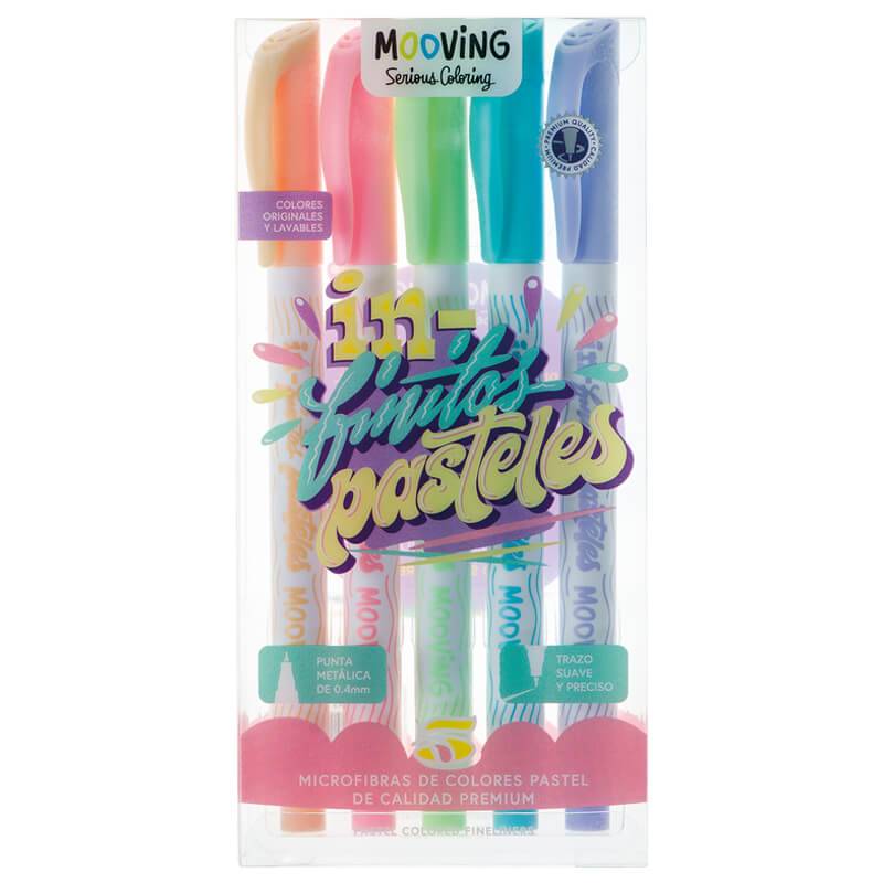Microfibra Mooving Pastel X 5 Unid 3041105