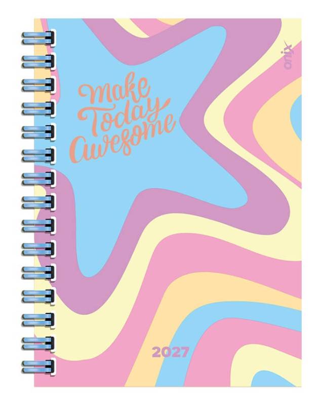 Agenda Onix 2027 C/Esp Rainbow Make Today 10X15 Diaria Td 320 P