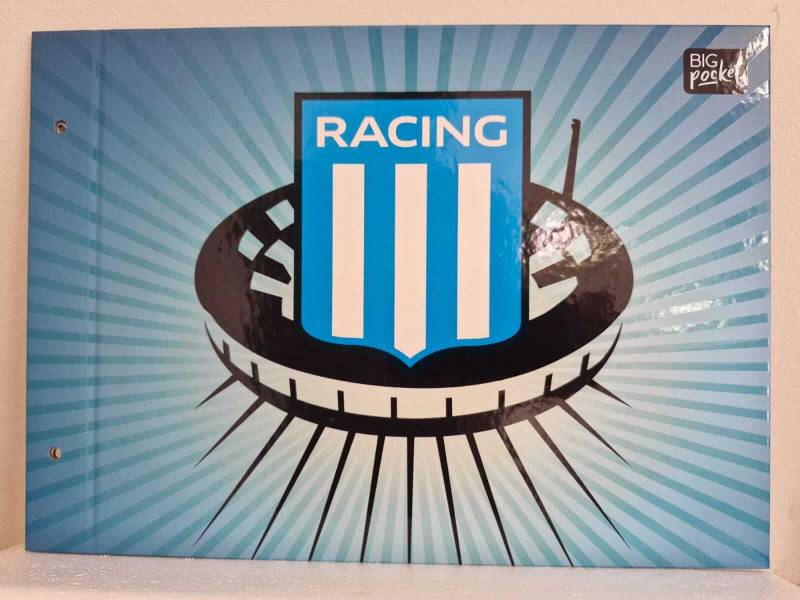 Carpeta C/Cordon N°5 Ppr Racing Club Cartoné