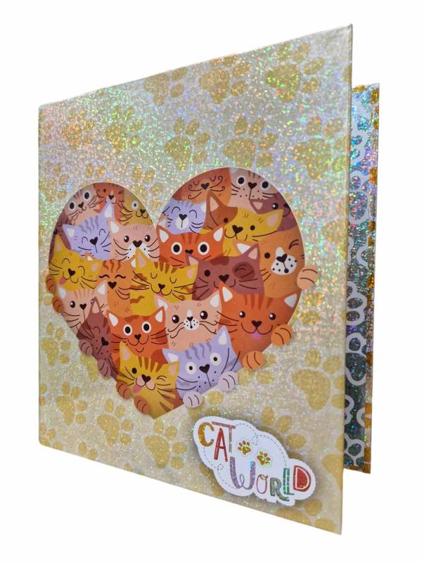 Carpeta 3Ø40Mm Rexon Cat World Cartoné