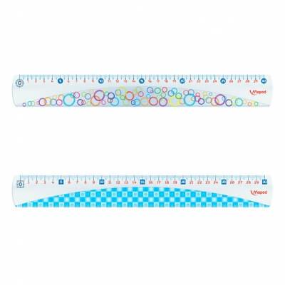 Regla Escolar Maped Attraction 30 Cm