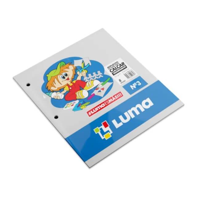 Repuesto P/Calcar Luma N° 3  8 Hjs