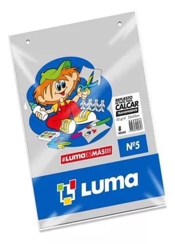 Repuesto P/Calcar Luma N° 5  8 Hjs