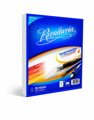 Repuesto Rivadavia Nº3 X 96H Ray Blanco Mate