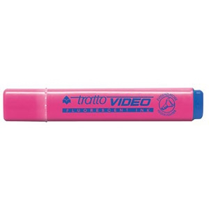 Resaltador Pax Video Pta Biselada Fucsia