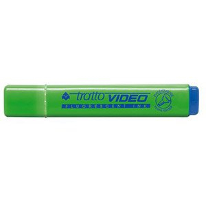 Resaltador Pax Video Pta Biselada Verde