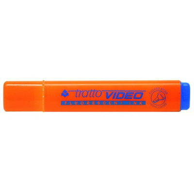 Resaltador Pax Video Pta Biselada Naranja
