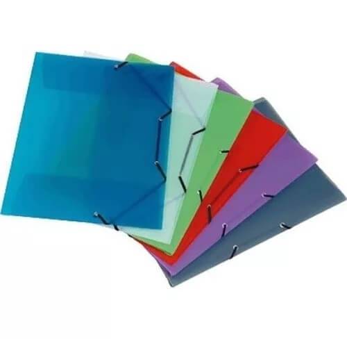 Carpeta 3 Solapas C/Elast Oficio Plast 0163 Line Rideo
