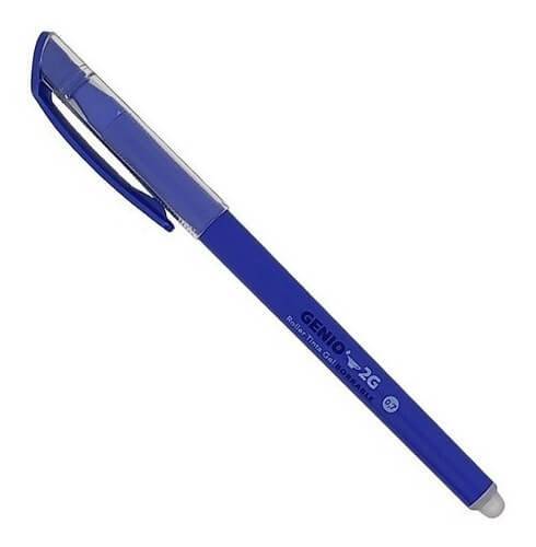 Lapicera Roller Simball Genio 2G Borrable Azul