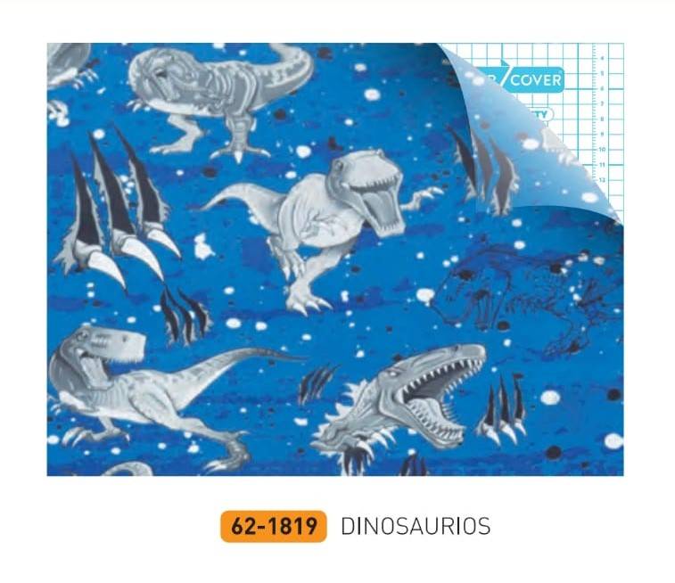 Rollo Autoadhesivo Lama 45X10 Mts Dinosaurio 1819