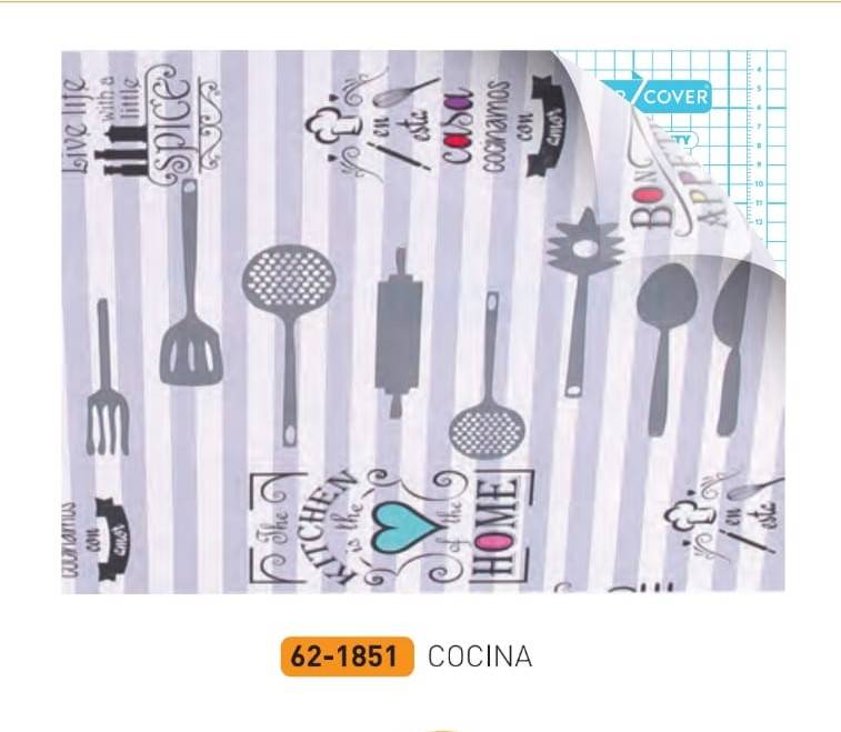Rollo Autoadhesivo Lama 45X10 Mts Cocina 1851