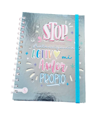 Cuaderno Ry Holografico 15X21 C/Esp Td 80 Hjs Raya 