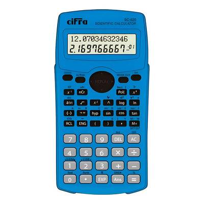 Calculadora Cifra Científica Sc820 Celeste
