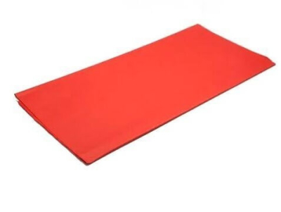 Papel Barrilete Color Rojo Paq X 10