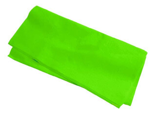 Papel Barrilete Color Verde Manzana Paq X 10