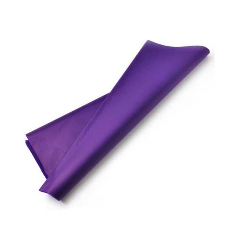 Papel Barrilete Color Violeta Paq X 10