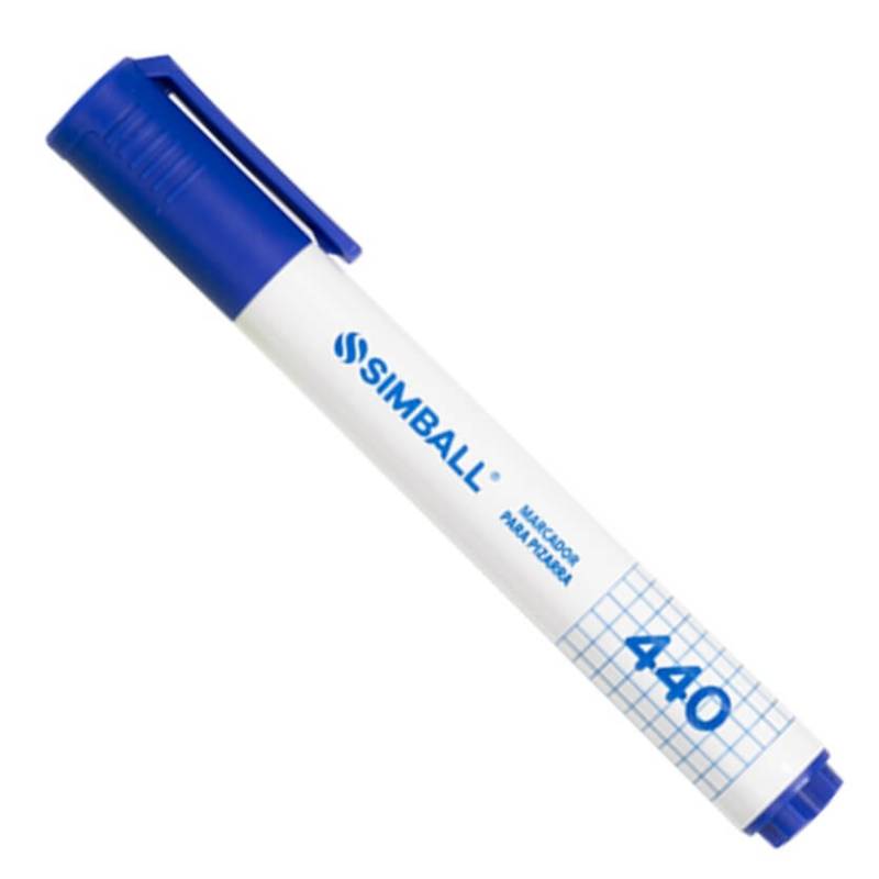 Marcador Simball 440 P/Pizarra Azul