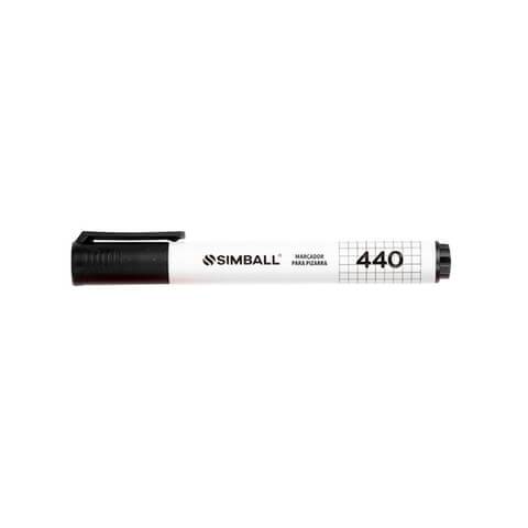 Marcador Simball 440 P/Pizarra Negro