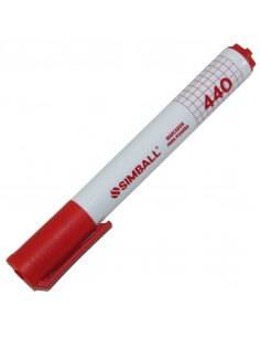 Marcador Simball 440 P/Pizarra Rojo