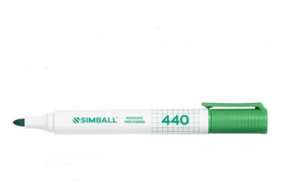 Marcador Simball 440 P/Pizarra Verde